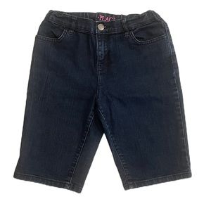 Place Dark Denim Jean Capri Size 12